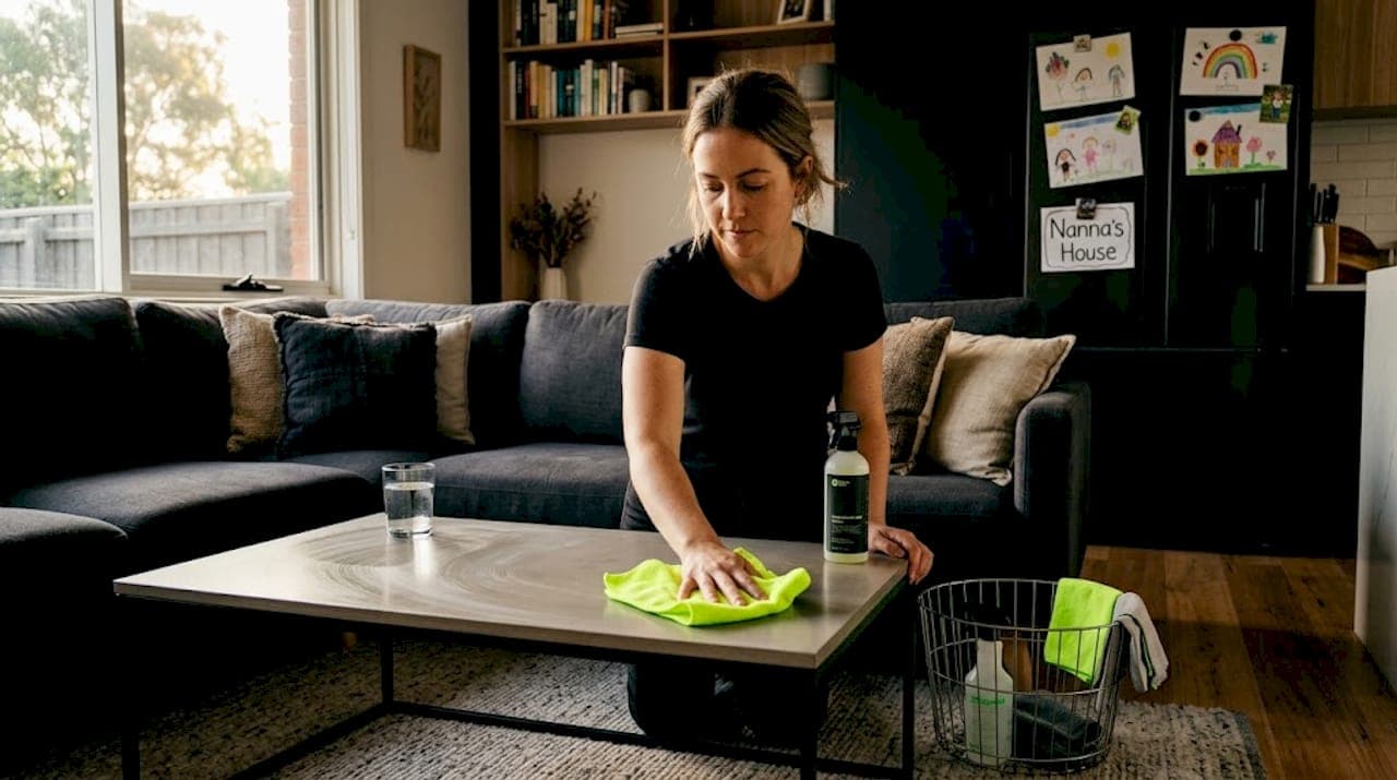 Maintaining a clean home between deep cleans