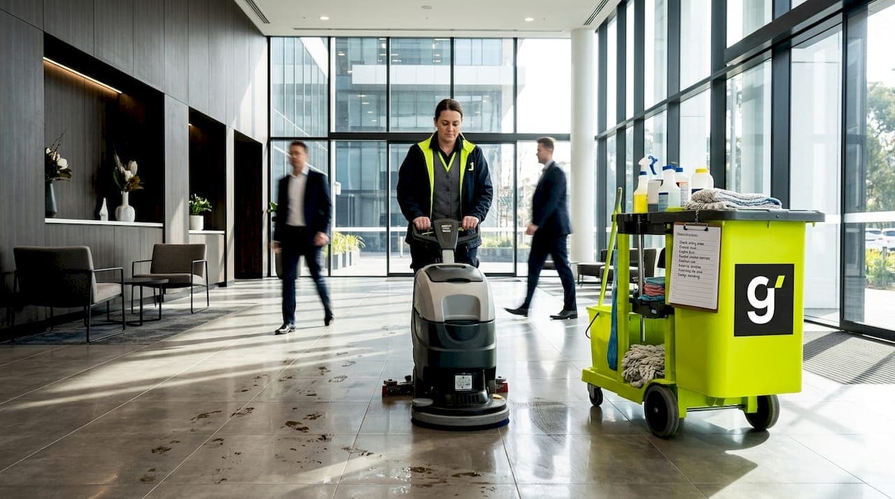 High-traffic area grime removal guide for property managers