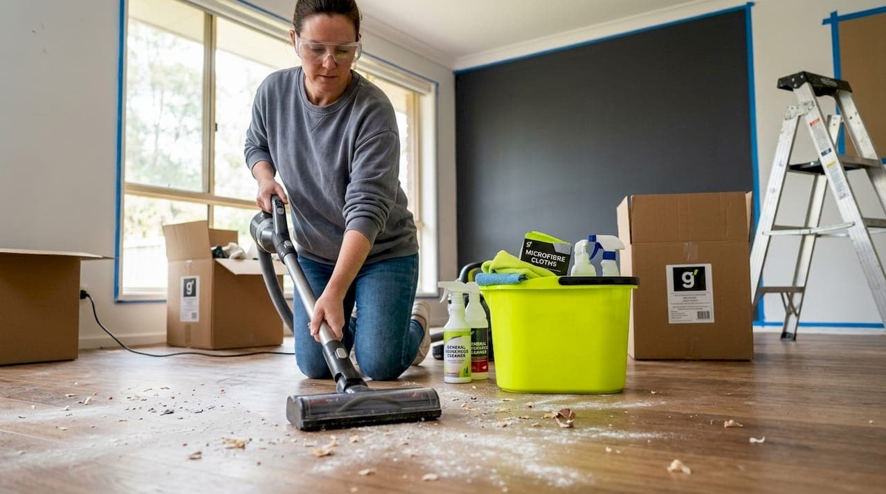How to deep clean your home after renovation