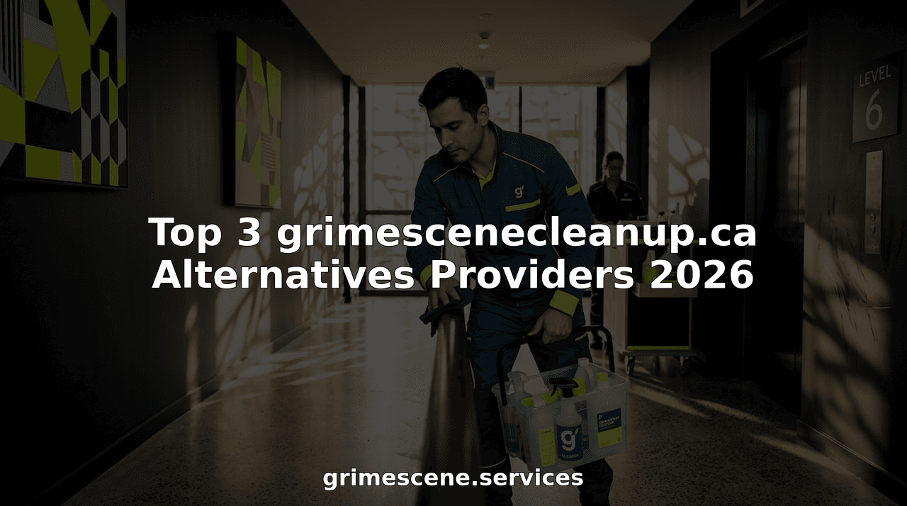 Top 3 grimescenecleanup.ca Alternatives Providers 2026