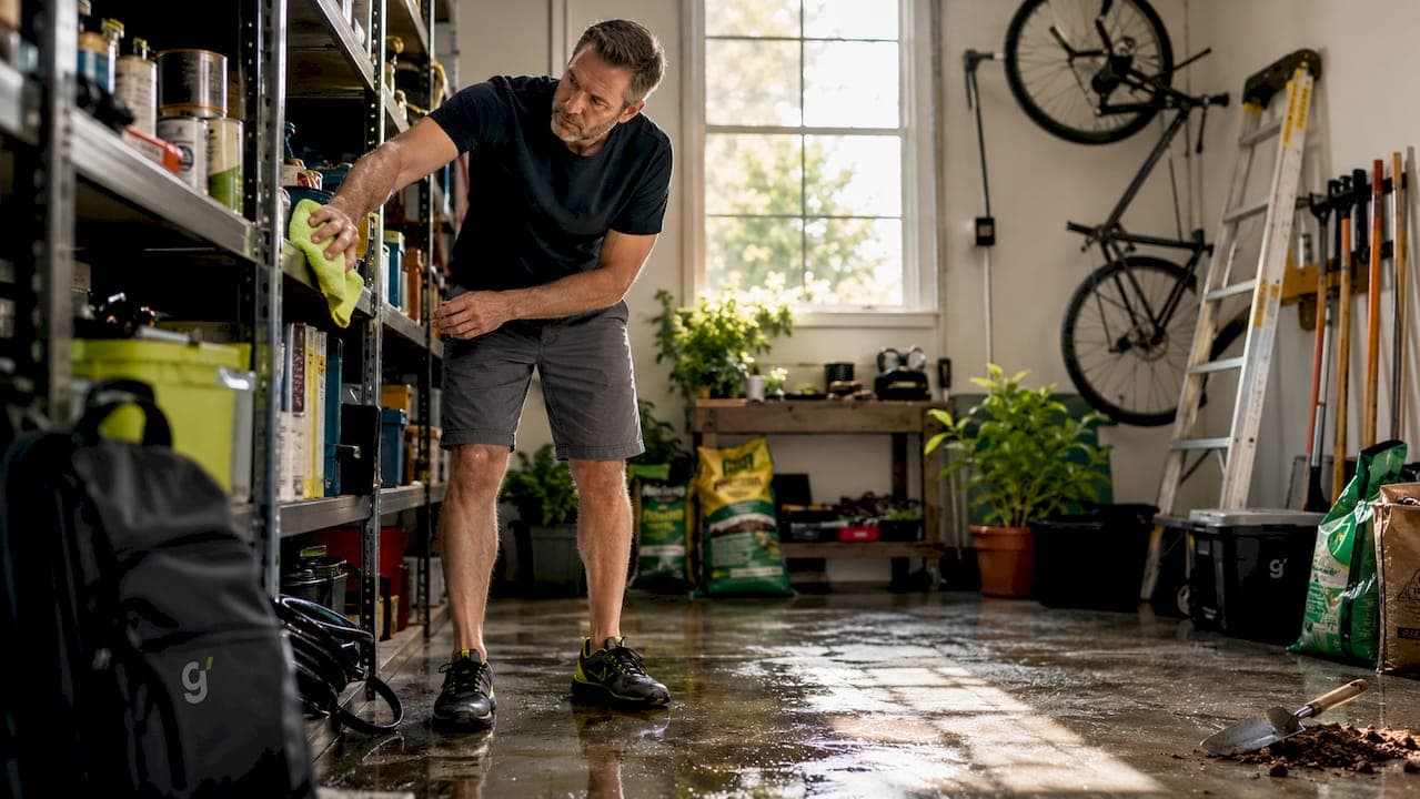 Why garage cleaning improves air quality at home