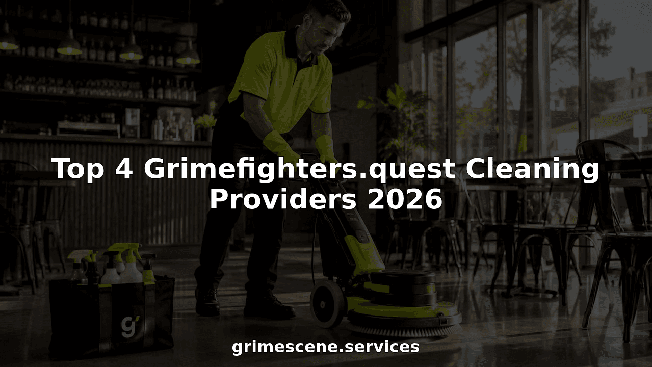 Top 4 Grimefighters.quest Cleaning Providers 2026