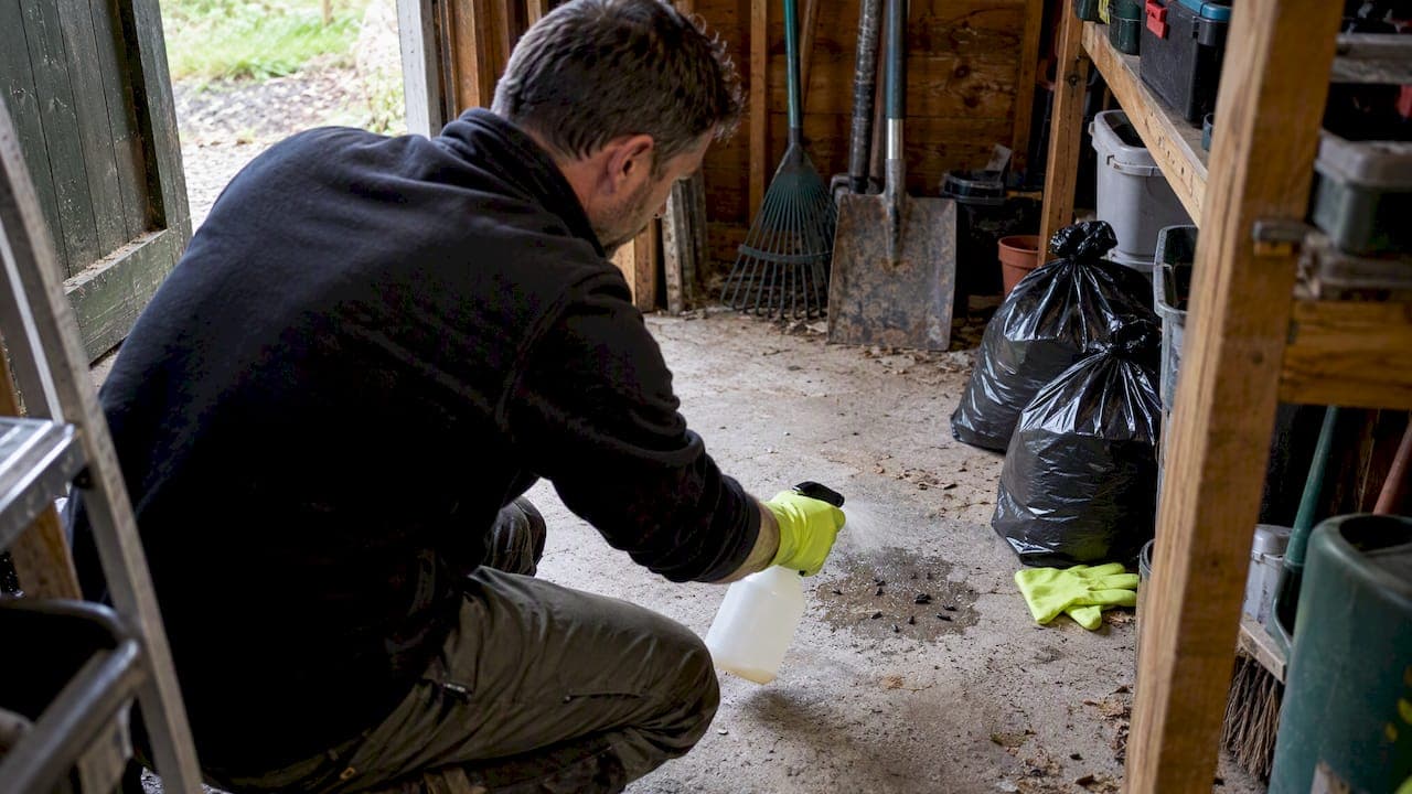 5 Minute Soak First: Safe Rodent Droppings Cleanup for Homeowners