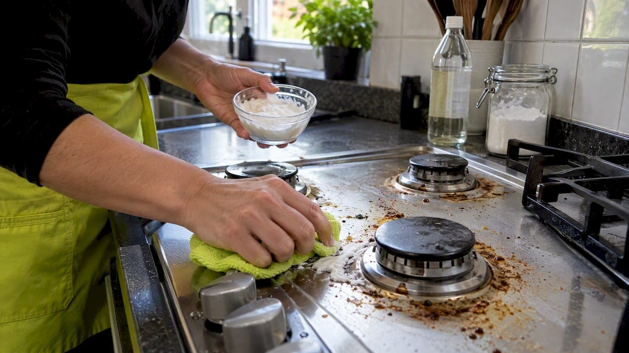 Kitchen Degreasing Without Fumes: Vinegar, Baking Soda, or a Pro?